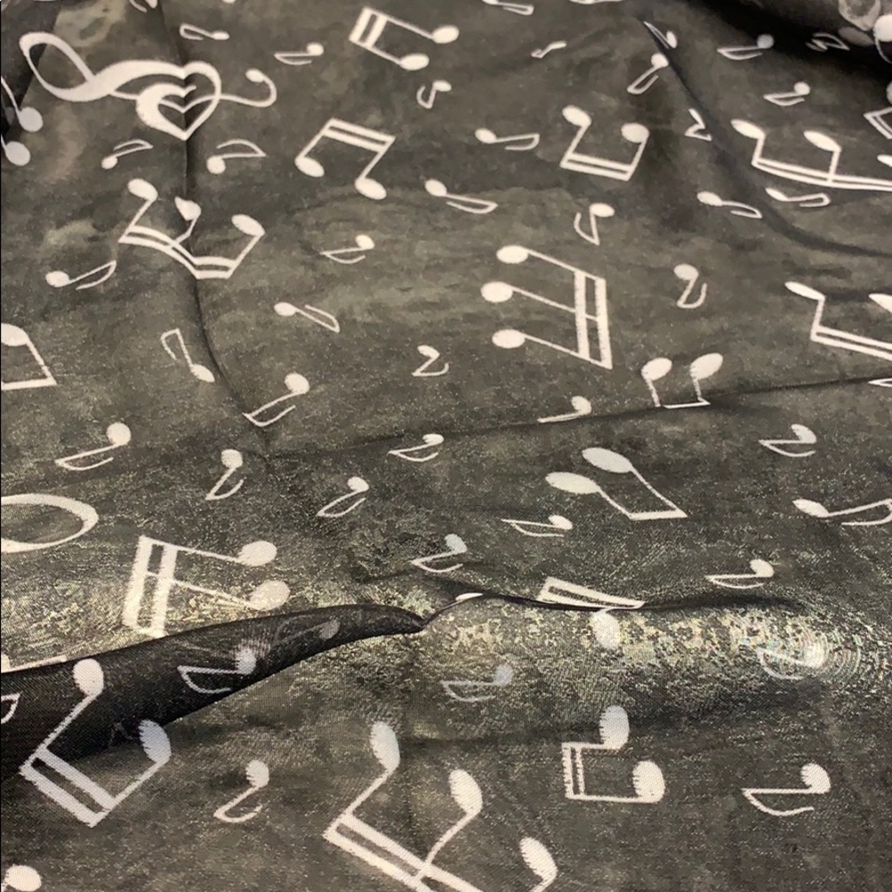 🌟Musical Note Scarf🌟 - Picture 3 of 3